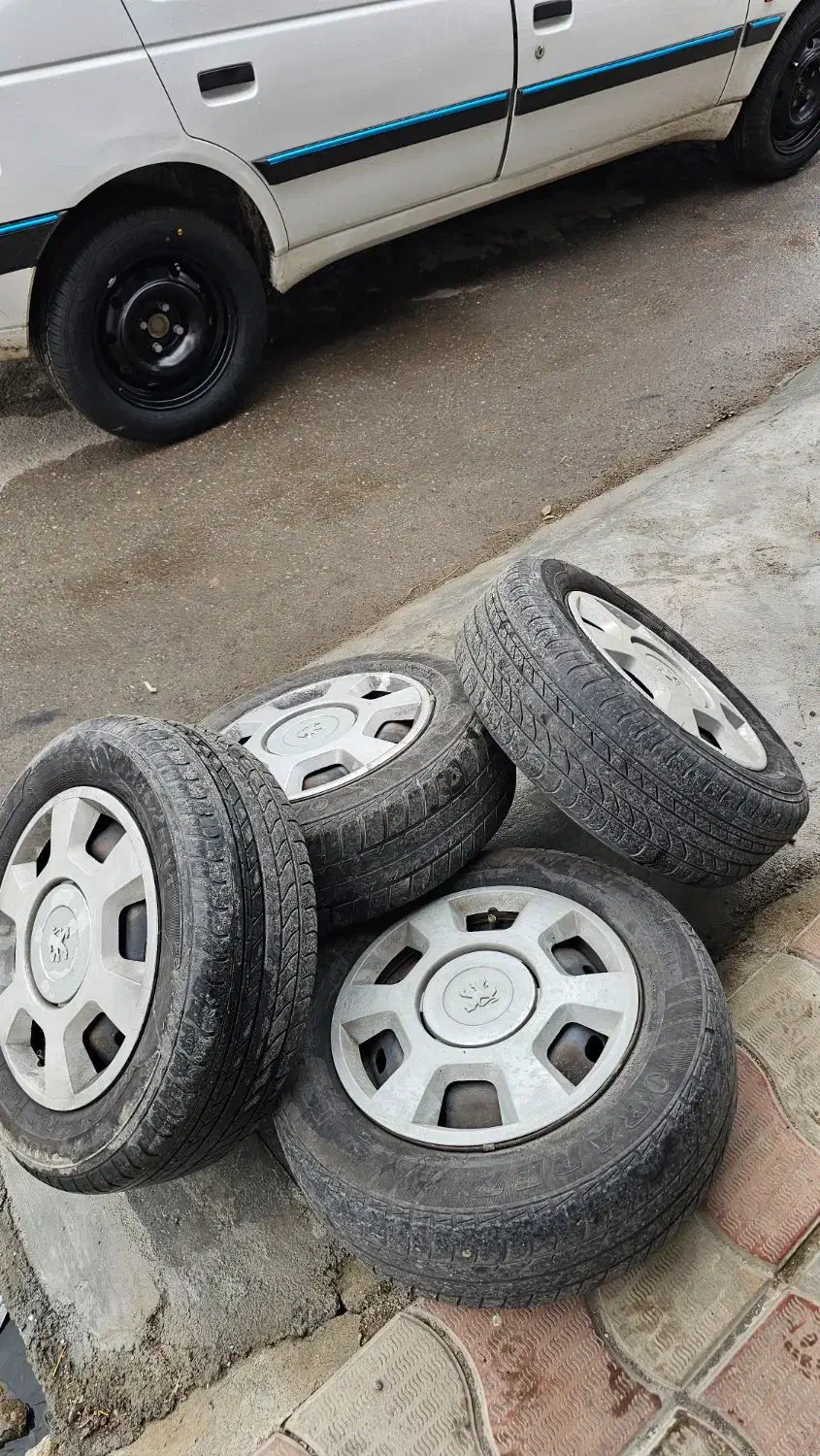 رینگ و لاستیک معمولی ۱۴|قطعات یدکی و لوازم جانبی|سیمین شهر, |دیوار