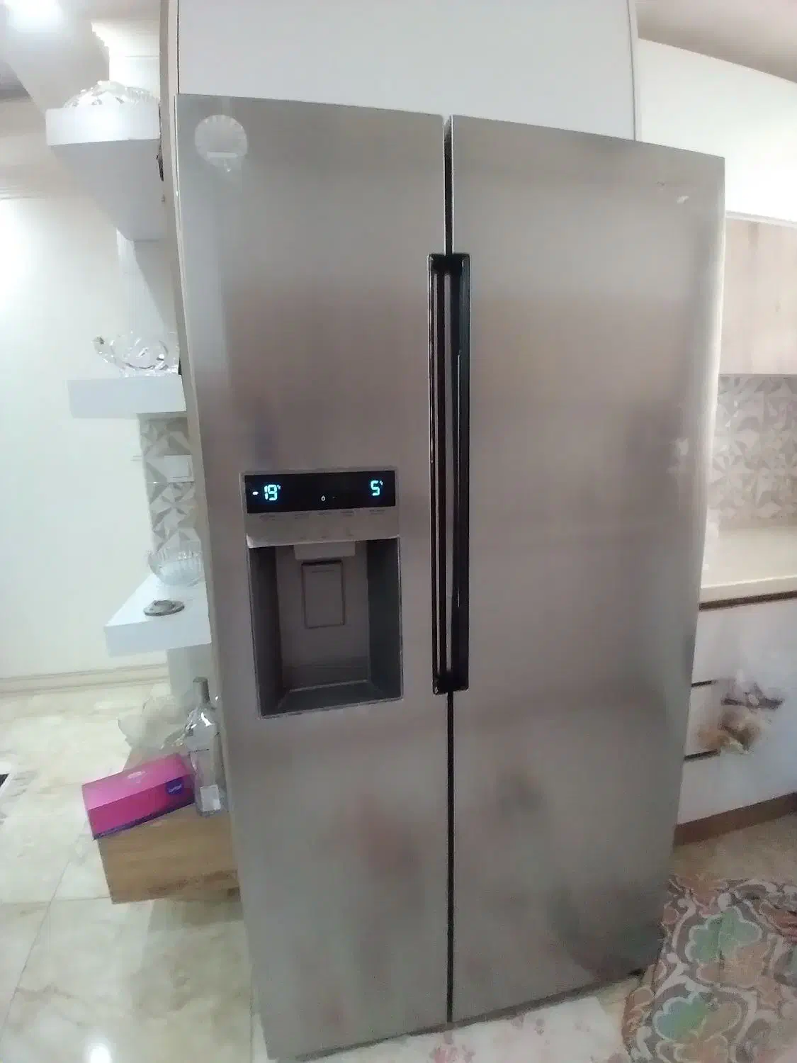 یخچال ساید اسنوا ۳۲ فوت wifi نونو|یخچال و فریزر|تهران, مسعودیه|دیوار