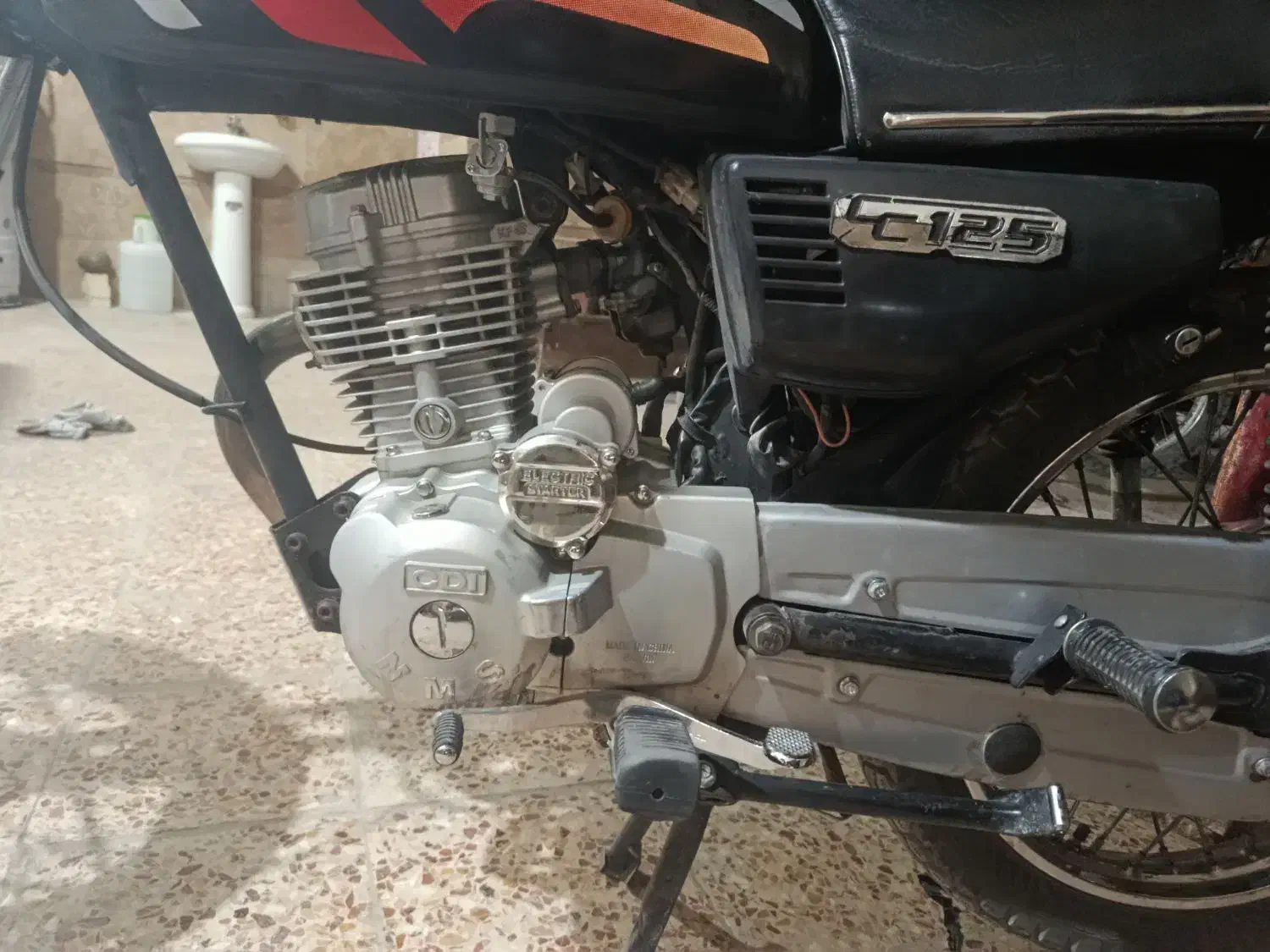 احسان ۹۵مدارک تکمیل آماده انتقال به شرط تعویض پلاک|موتورسیکلت|ایذه, |دیوار