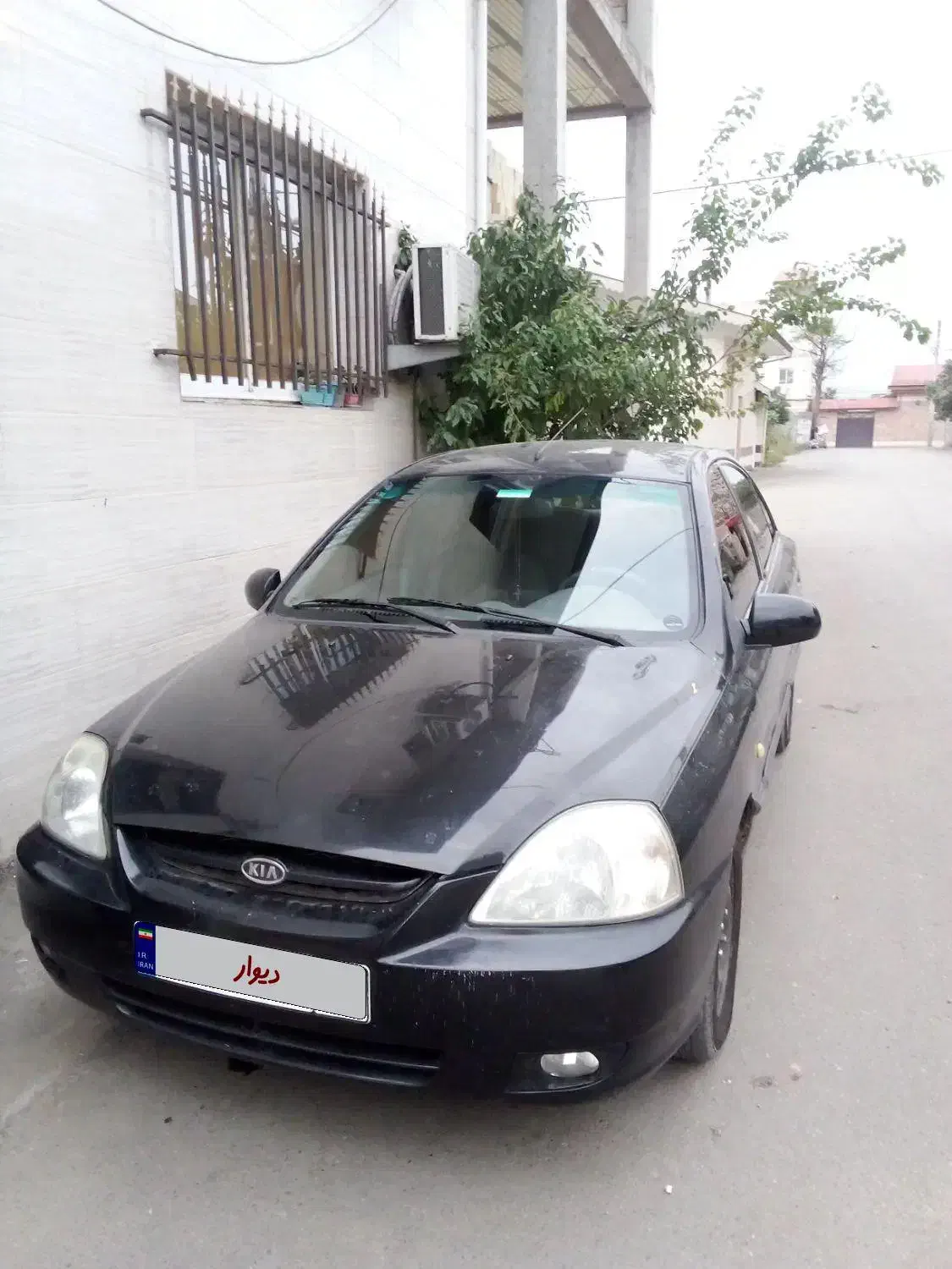 ماشین ریو مشکی مدل 88 آس|خودرو سواری و وانت|رشت, هلال احمر|دیوار