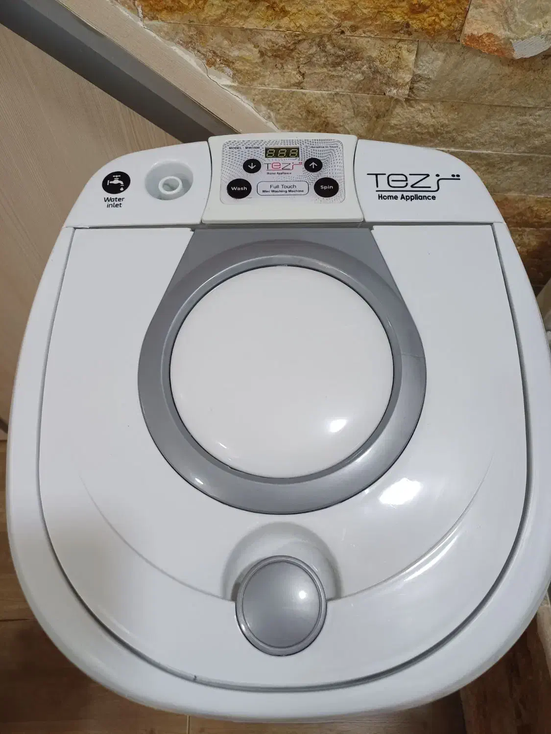 مینی واش 3.5 کیلویی TEZ|ماشین لباسشویی و خشک‌کن لباس|رشت, پل تالشان|دیوار