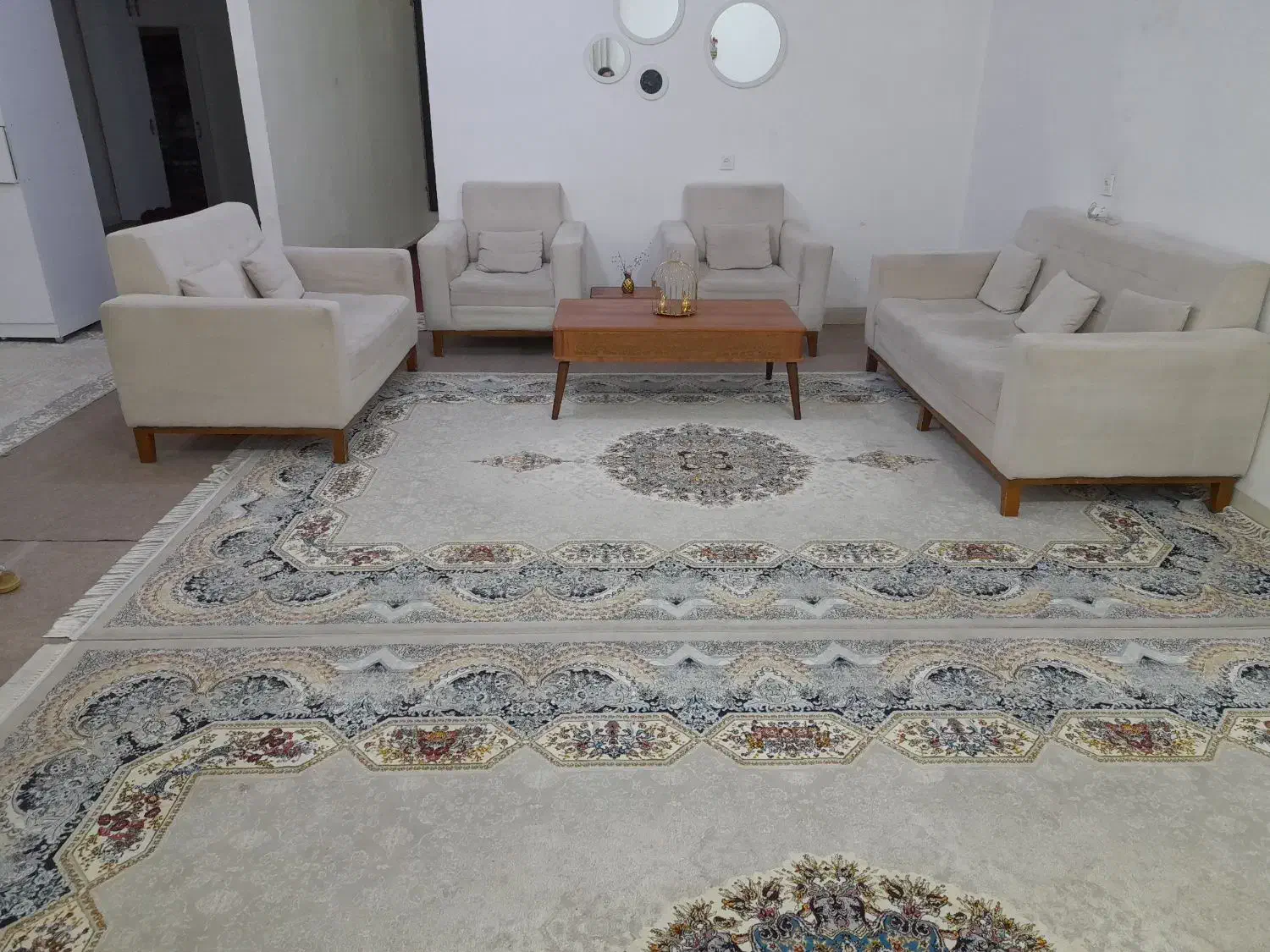 مبل ۷نفره|مبلمان خانگی و میز عسلی|آبدانان, |دیوار