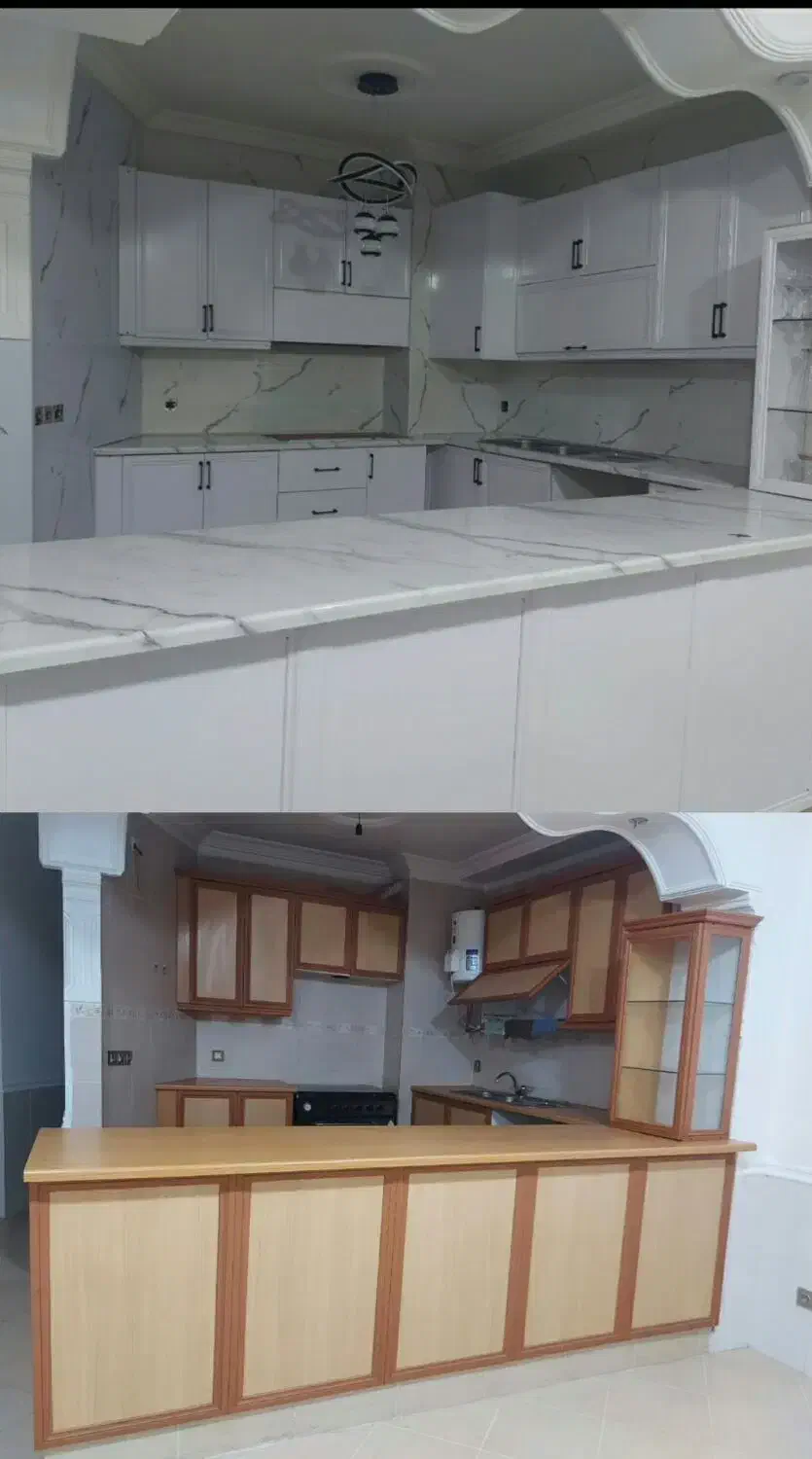 نصب برچسب کابینت نصب ترمووال ،ترموود وماربل شیت|خدمات پیشه و مهارت|بندرعباس, |دیوار