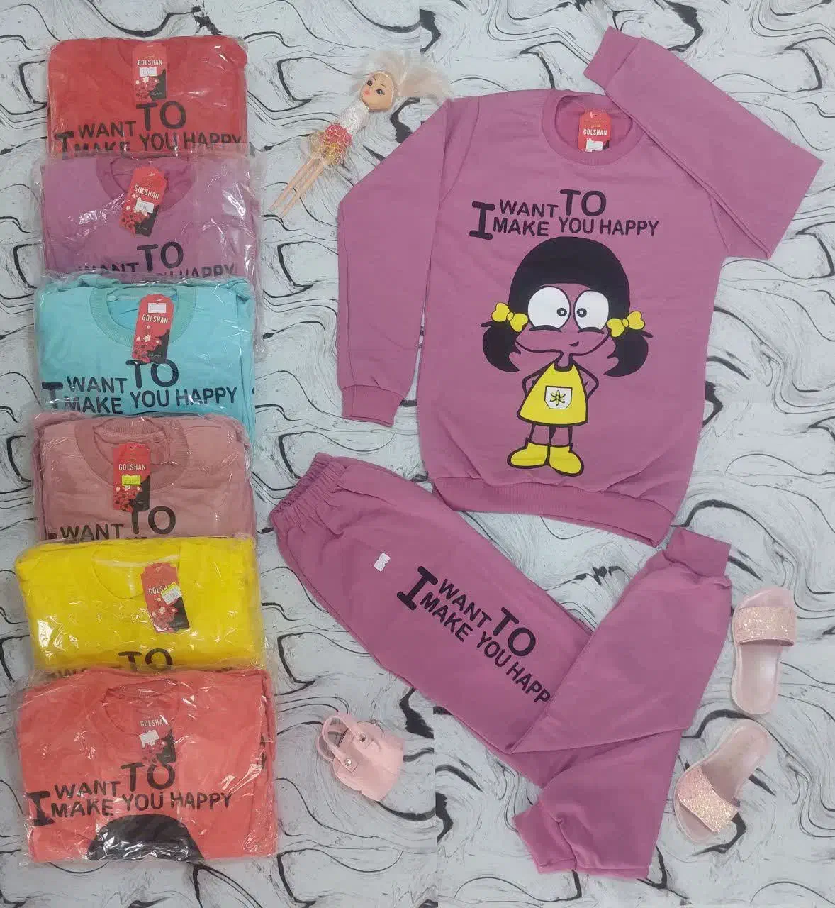 لباس دخترانه باقیمت مناسب وجنس خوب|کفش و لباس بچه|اراک, |دیوار