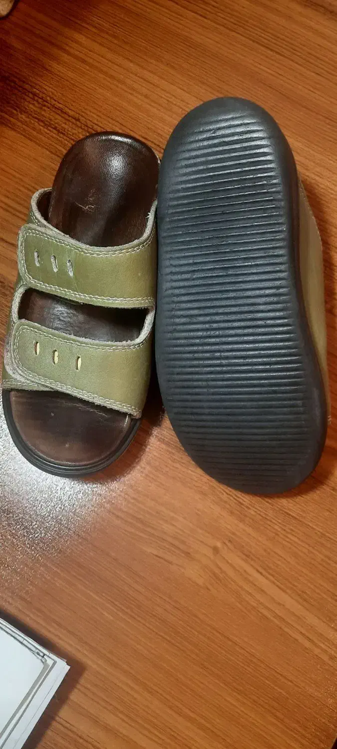 دمپایی چرمی طبی|کیف، کفش، کمربند|تبریز, |دیوار