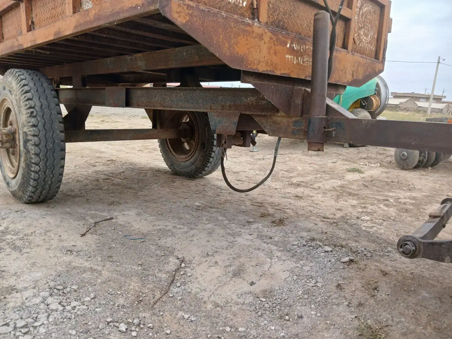 تریلی تراکتوردو چرخ جک دار|قطعات یدکی و لوازم جانبی|بران, |دیوار