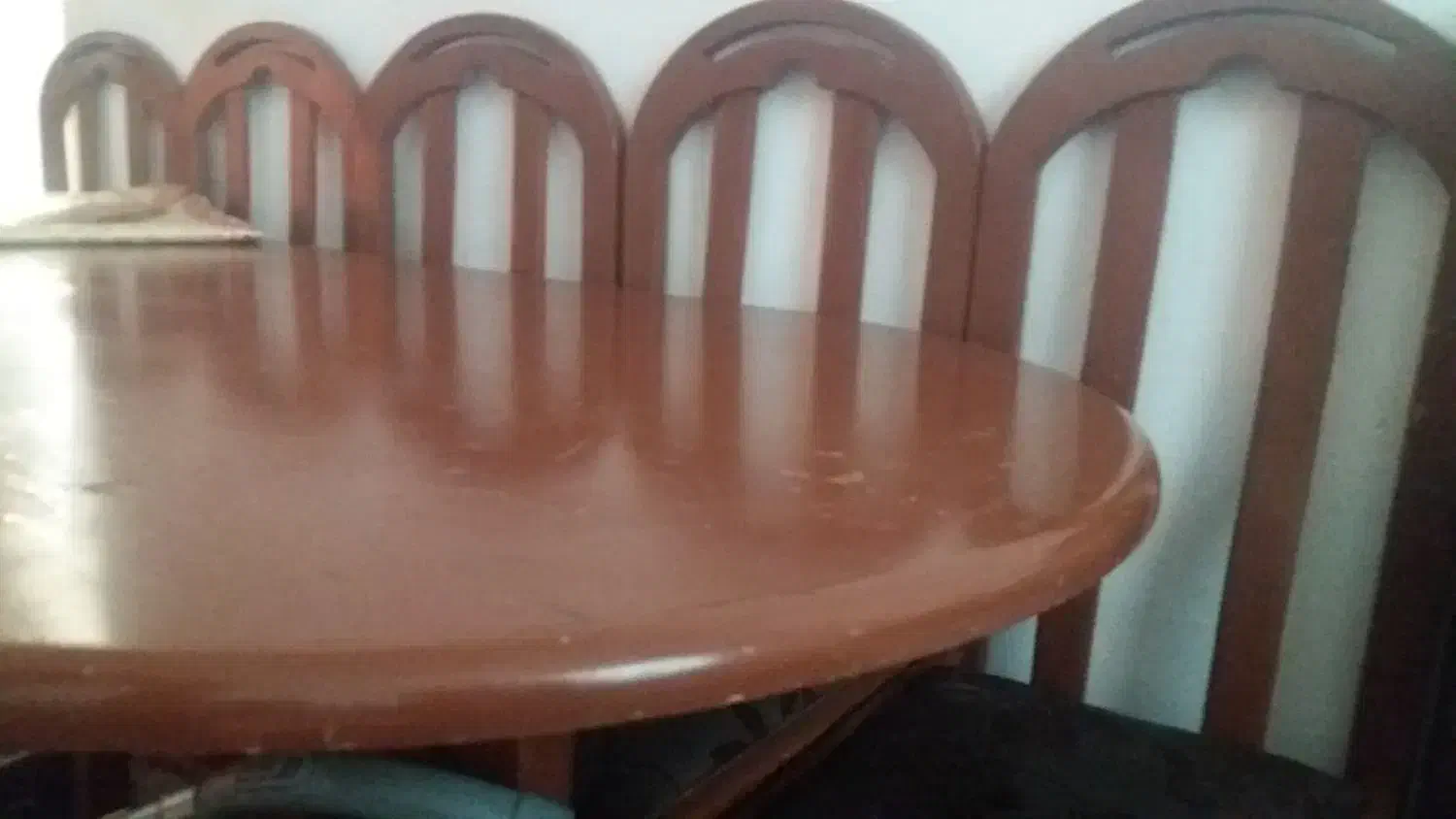 میز ناهارخوری ۶نفره|میز و صندلی غذاخوری|فسا, |دیوار