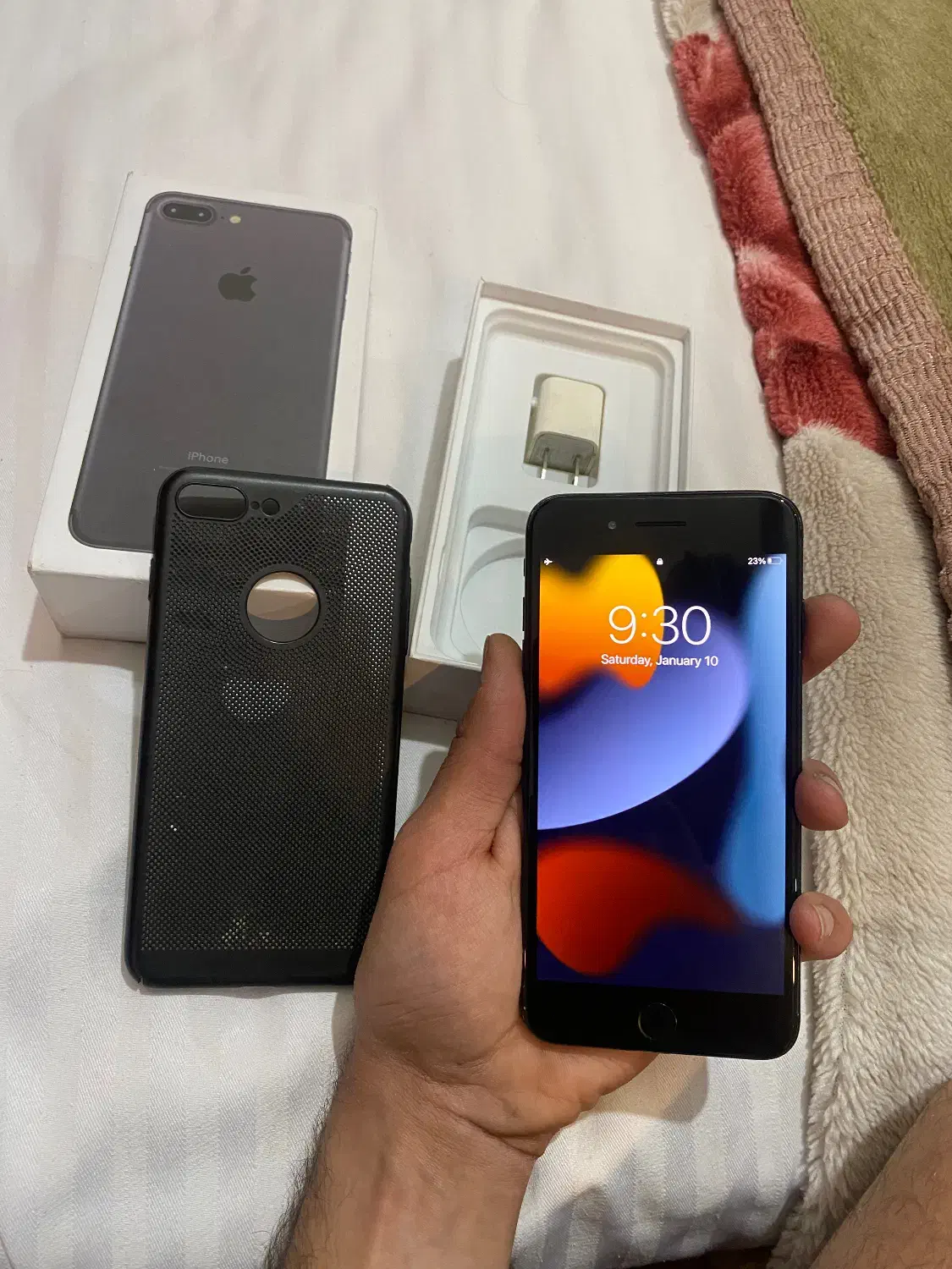 ایفون 7پلاس 128gig|موبایل|کیش, |دیوار