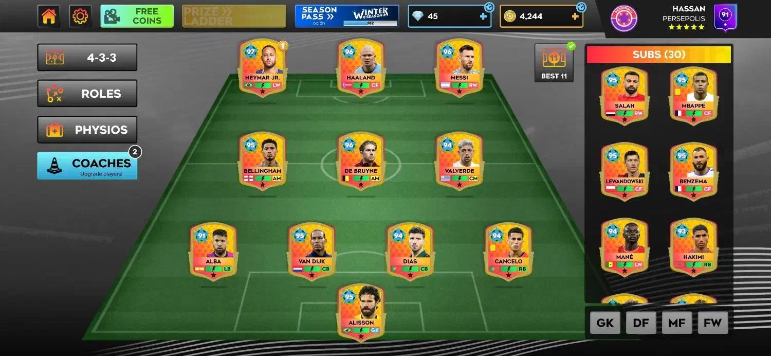 دریم لیگ مکث|کنسول، بازی ویدئویی و آنلاین|آبسرد, |دیوار