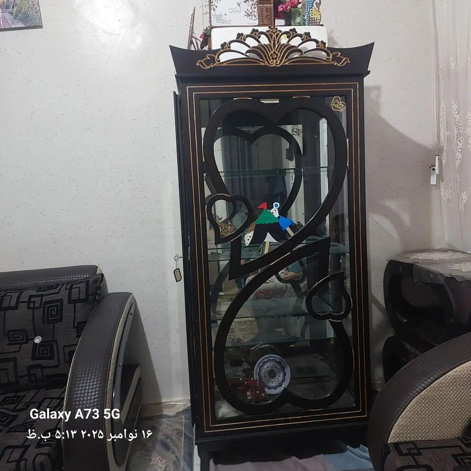 ویترین چینی|بوفه، ویترین، کنسول|خمینی‌شهر, |دیوار