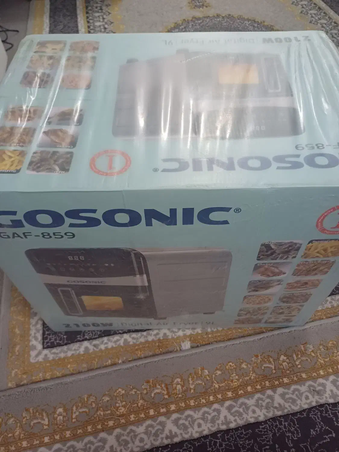 هواپز سرخ کن بدون روغن gosonic|اجاق گاز و لوازم برقی پختوپز|تهران, خاک سفید|دیوار