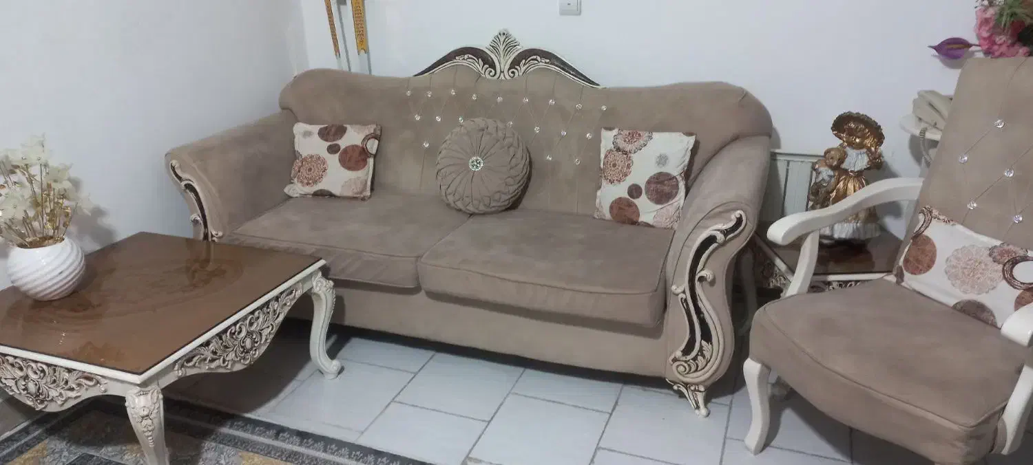 مبل هفت نفره|مبلمان خانگی و میز عسلی|پاکدشت, شهرک امام رضا|دیوار
