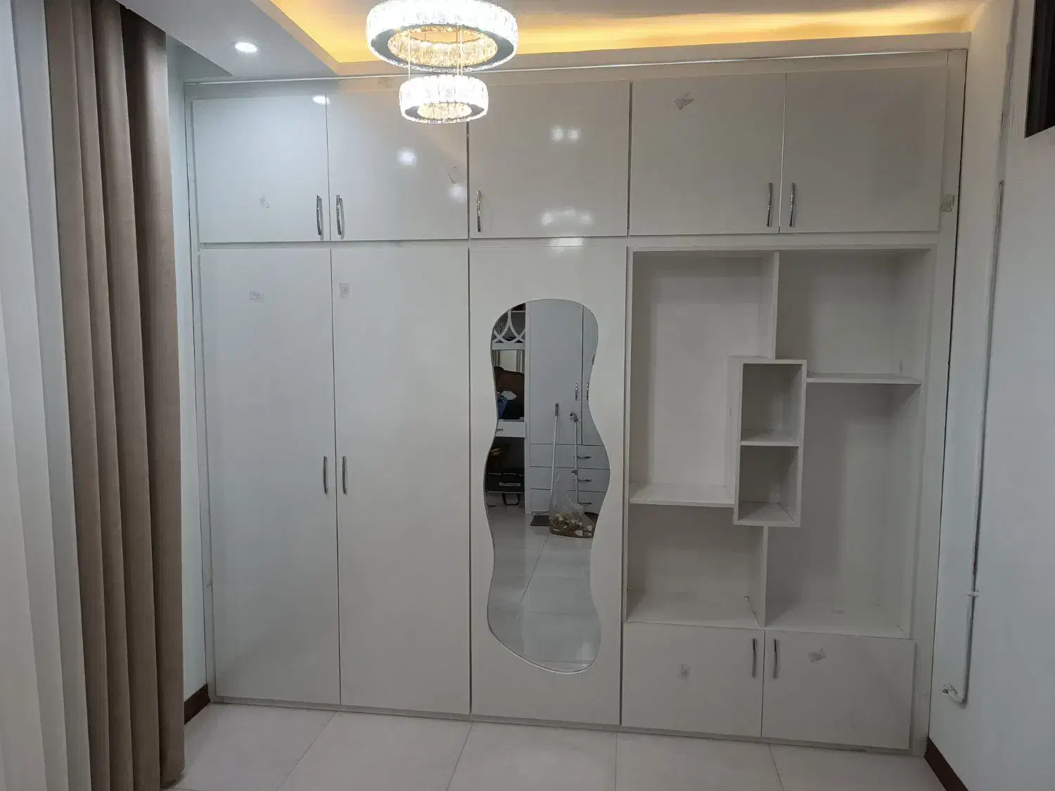 کتاب خانه کمد دیواری قفسه شلف کابینت|کتابخانه، شلف، قفسههای دیواری|مشهد, طلاب|دیوار