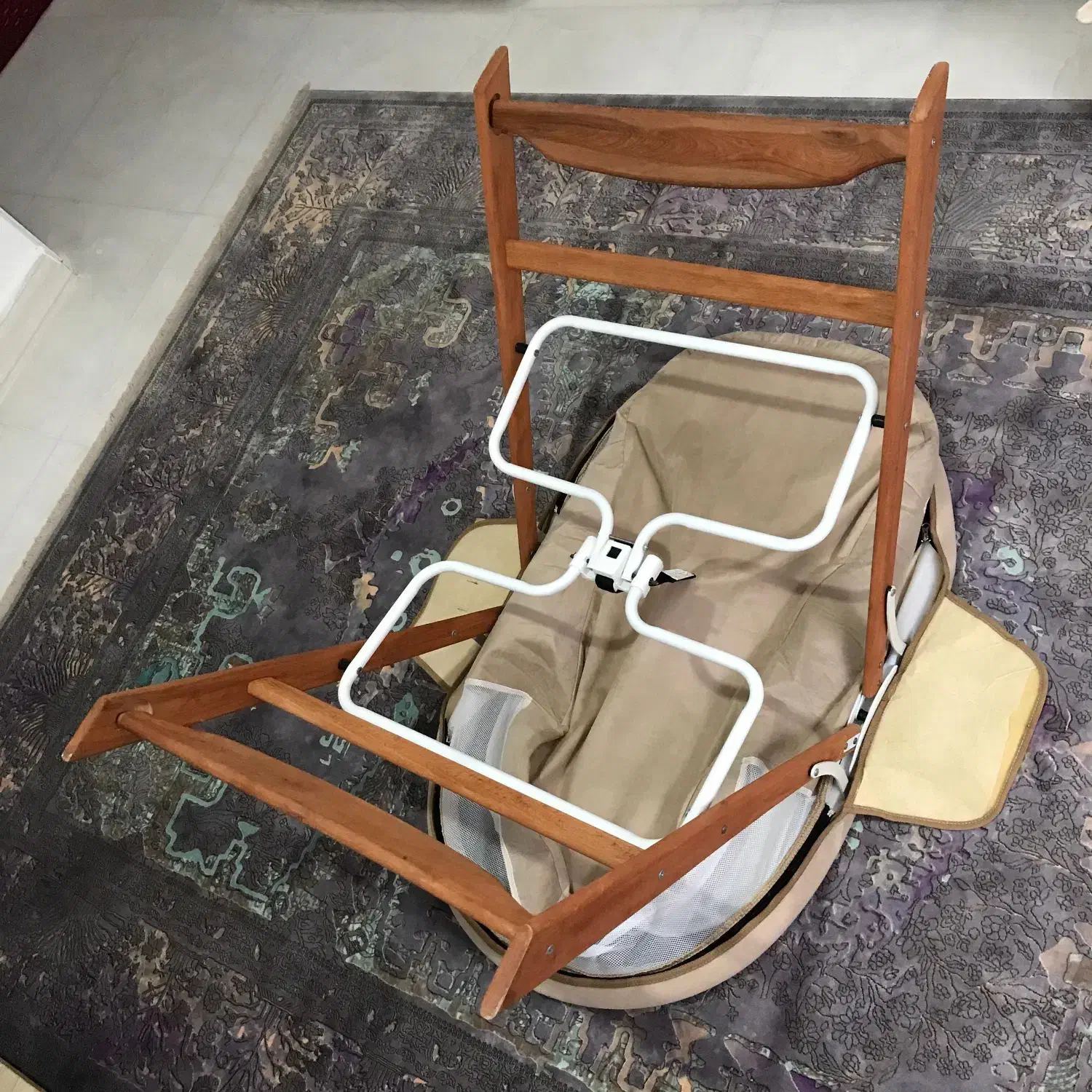 تخت کنار مادر مدل گهواره ایی|تخت و سرویس خواب|نوشهر, |دیوار