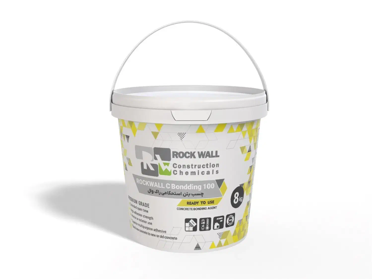 چسب بتن و اب بندی راک‌وال|مصالح و تجهیزات ساختمان|شیراز, دکتر حسابی|دیوار