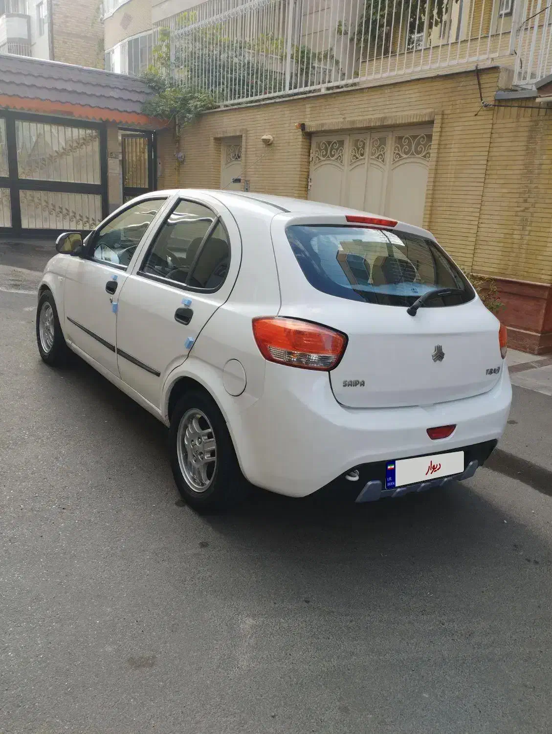 تیبا دو مدل ۹۶ کم کار|خودرو سواری و وانت|تبریز, |دیوار