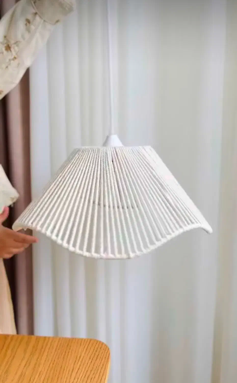 لوستر مکرومه|لوستر و چراغ آویز|کرج, شاهین‌ویلا|دیوار