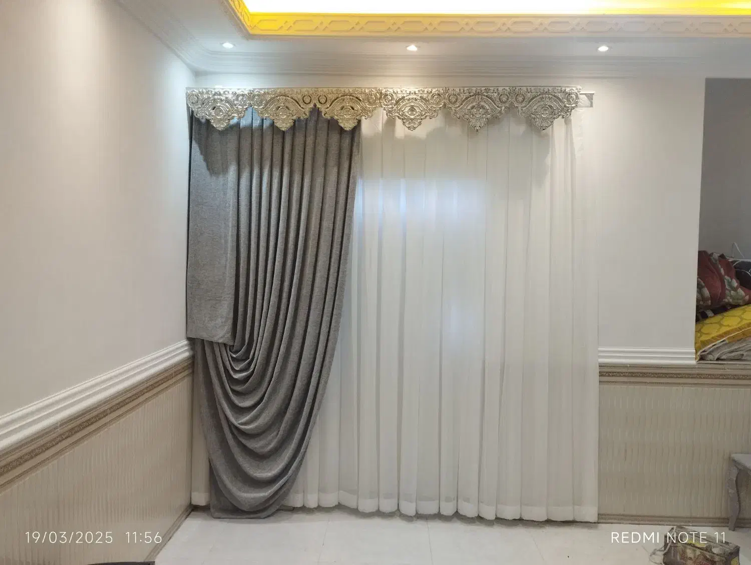 نصب انواع پرده پانچ و مینیمال و پلیسه و زبرا و ...|خدمات پیشه و مهارت|جاسک, |دیوار