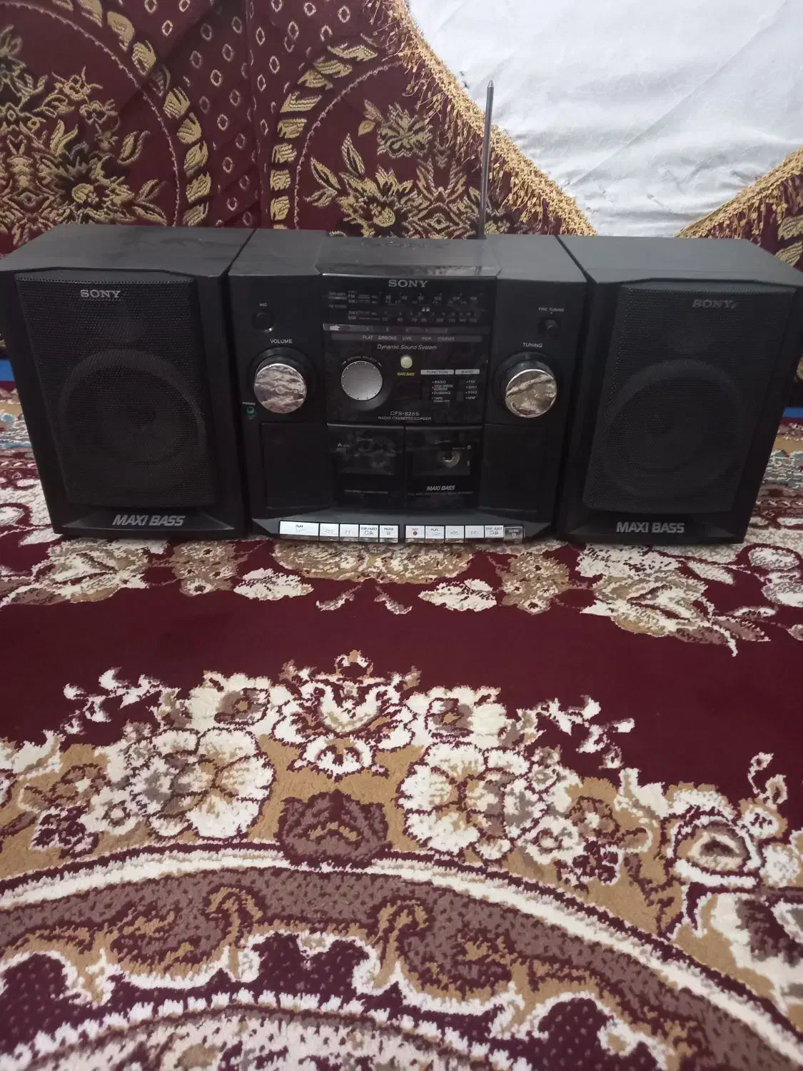 رادیو وظبط دو کاسته سونی|سیستم صوتی خانگی|رشت, کوی حسینی|دیوار