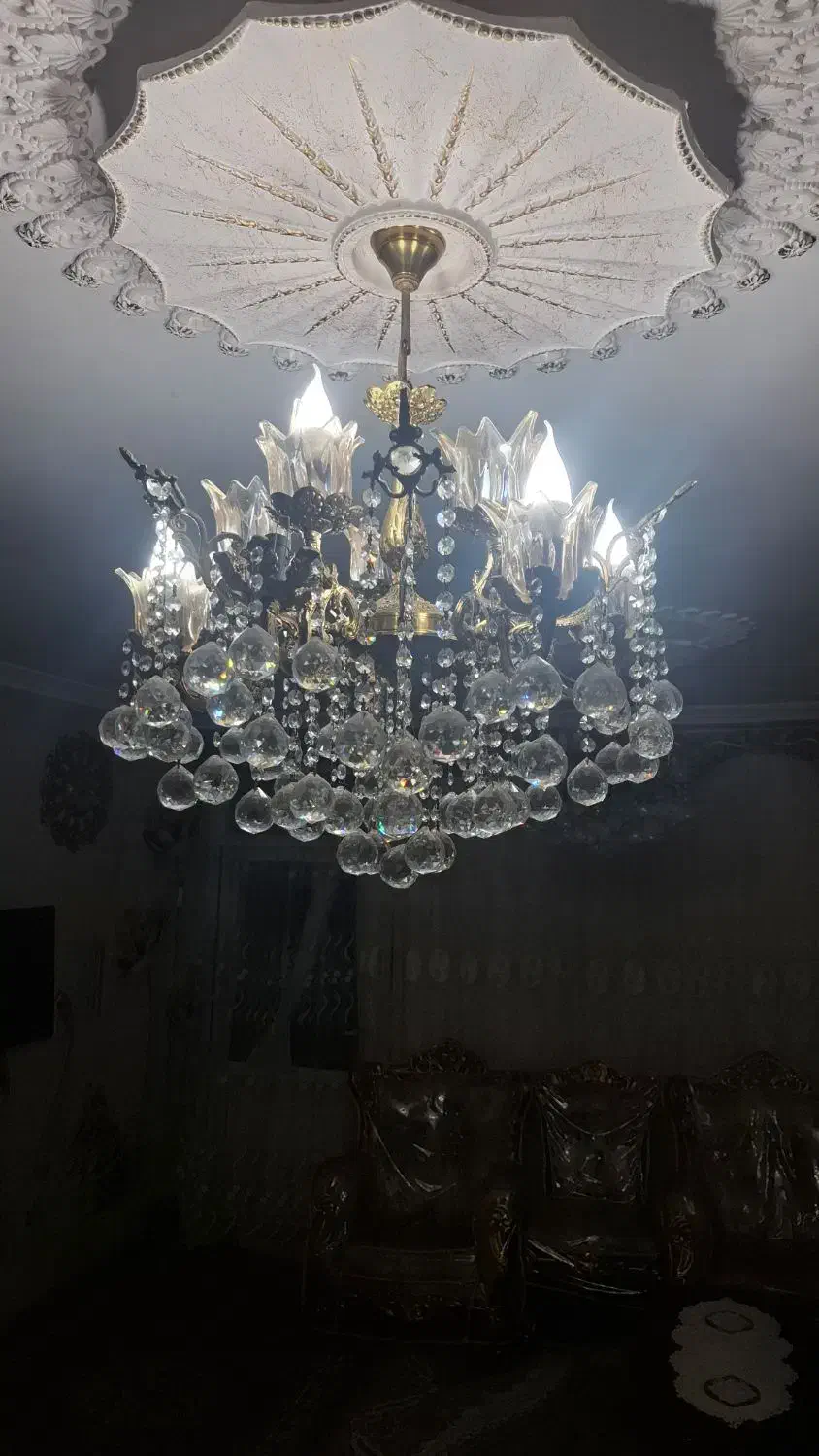 ۴ عدد لوستر|لوستر و چراغ آویز|همدان, |دیوار