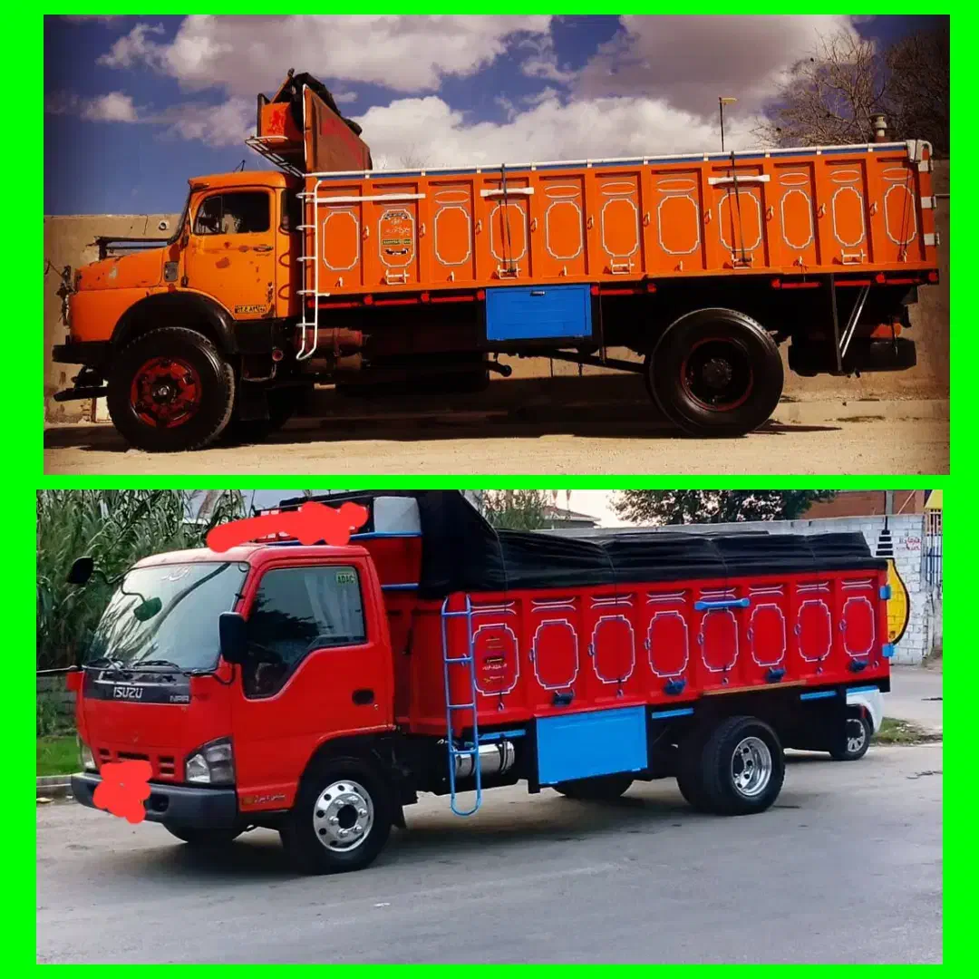 باربری خاور تک ایسوزو نیسان تریلی جفت سراسری|خدمات حمل و نقل|شهرکرد, |دیوار