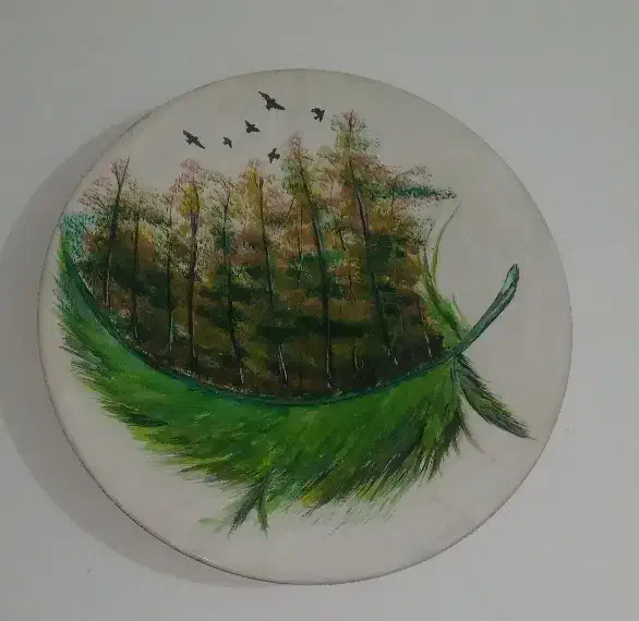 دیوارکوب سفالی|صنایع دستی و سایر لوازم تزئینی|پرند, فاز ۶|دیوار