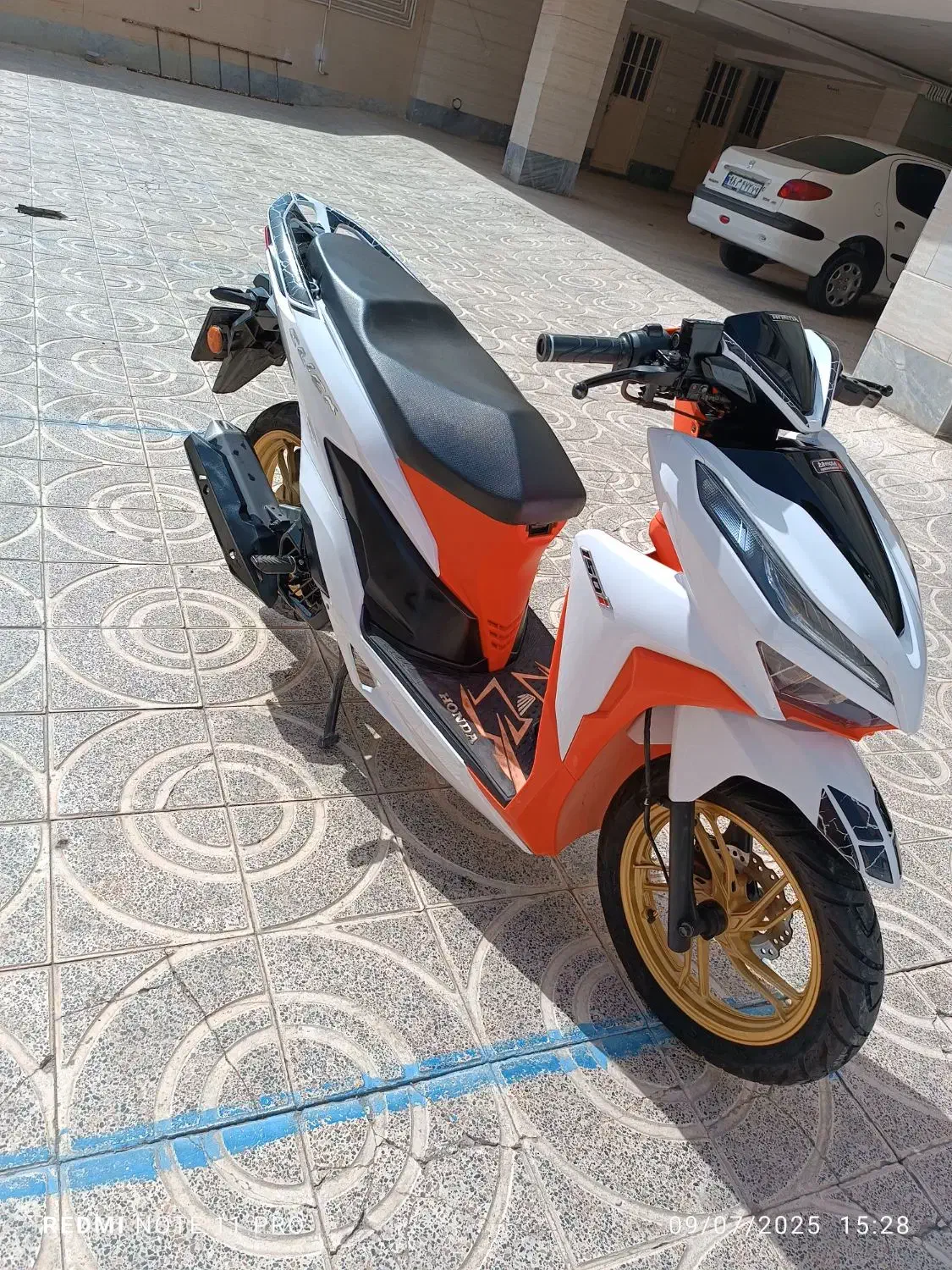 کلیک ۱۵۰|موتورسیکلت|قزوین, |دیوار