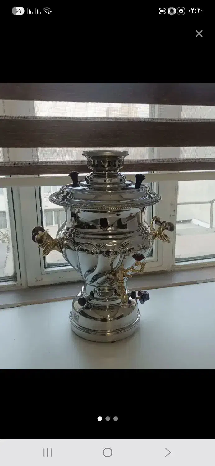 سماور 6 لیتری اکبربرادران|سماور، چایساز، قهوهساز|کبودرآهنگ, |دیوار