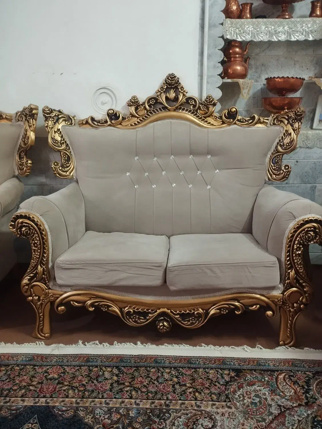 مبل سلطنتی|مبلمان خانگی و میز عسلی|بیرجند, |دیوار