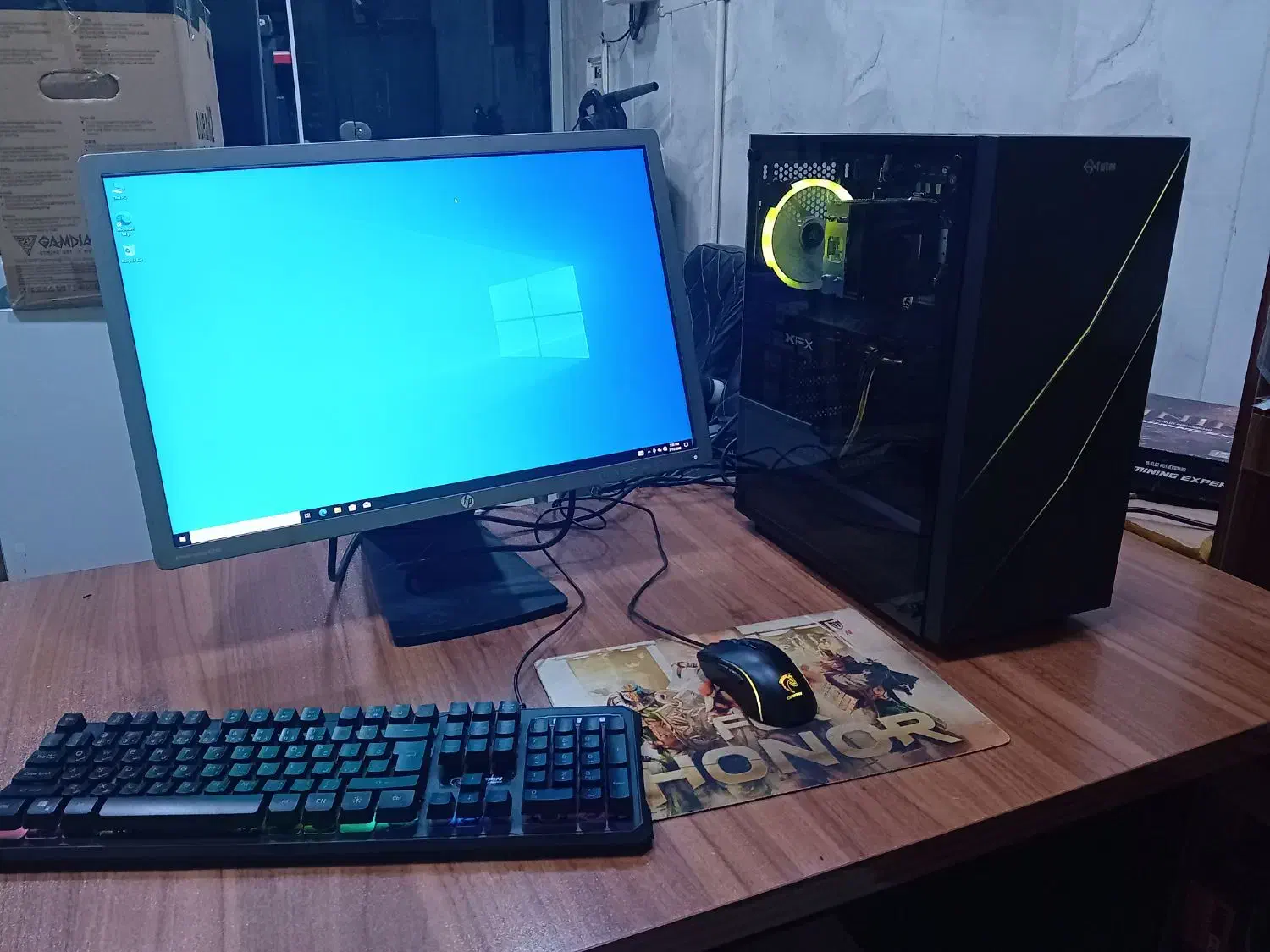 کیس گیمینگ کامل نسل ۱۲|رایانه رومیزی|کرج, حیدرآباد|دیوار