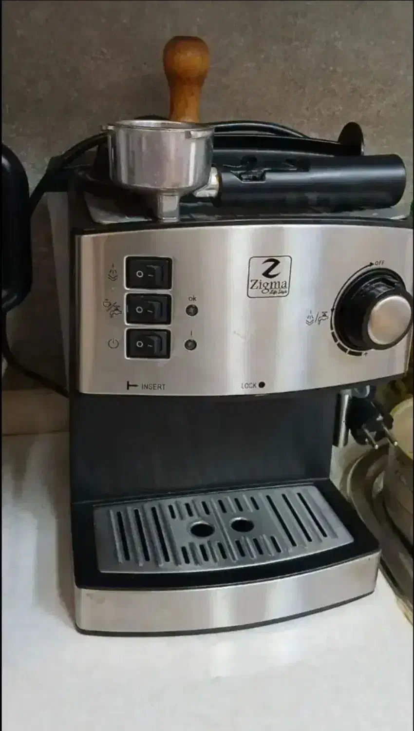 قهوه ساز(زیگما)|سماور، چایساز، قهوهساز|نجفآباد, یزدانشهر|دیوار