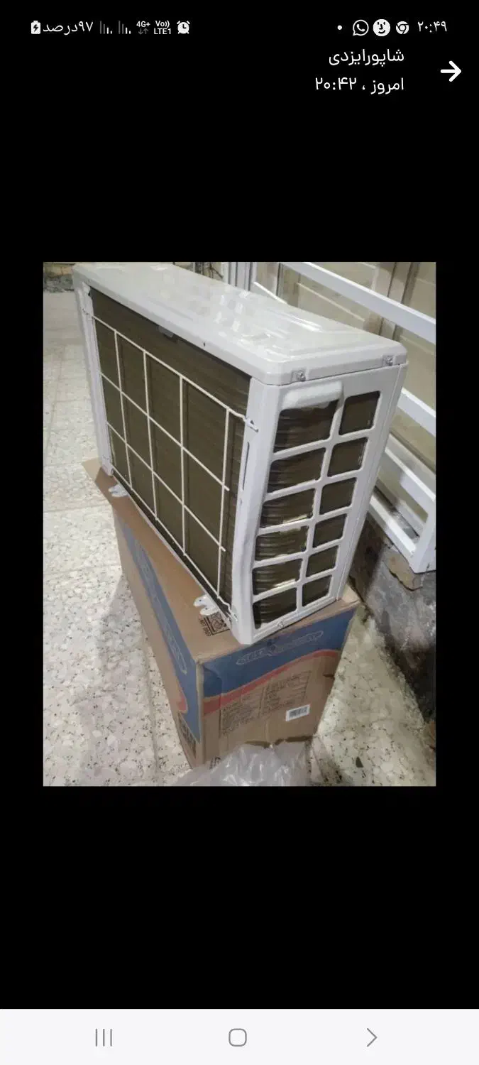 کولرگازی|کولر گازی و فن‌کوئل|دهدشت, |دیوار