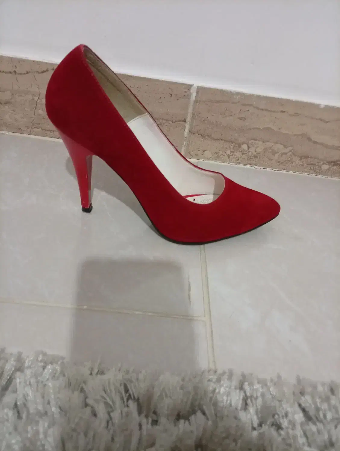 کفش مجلسی رنگ قرمز هم موجوده|کیف، کفش، کمربند|ماسال, |دیوار