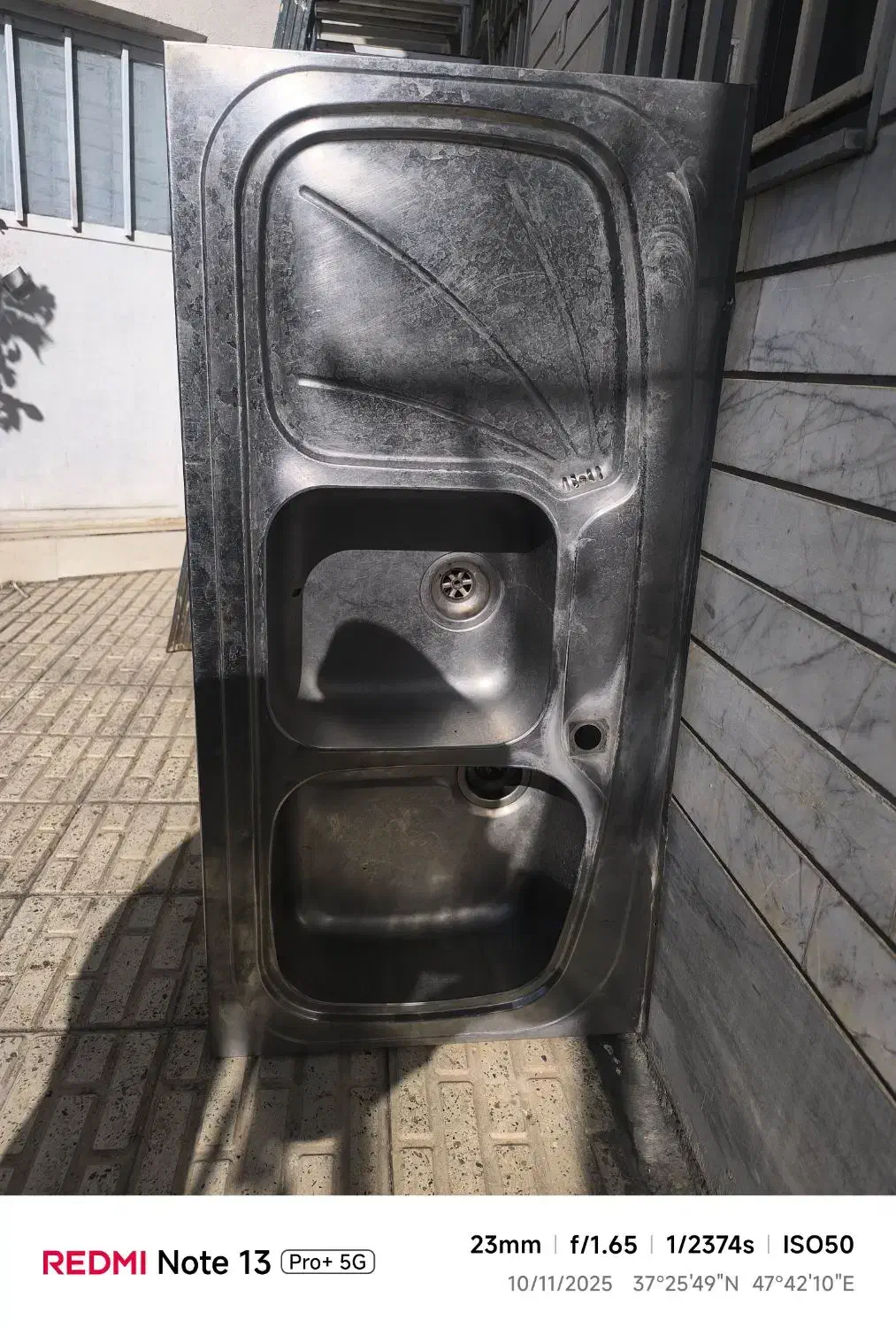 سینگ ظرف شویی|مصالح و تجهیزات ساختمان|میانه, |دیوار