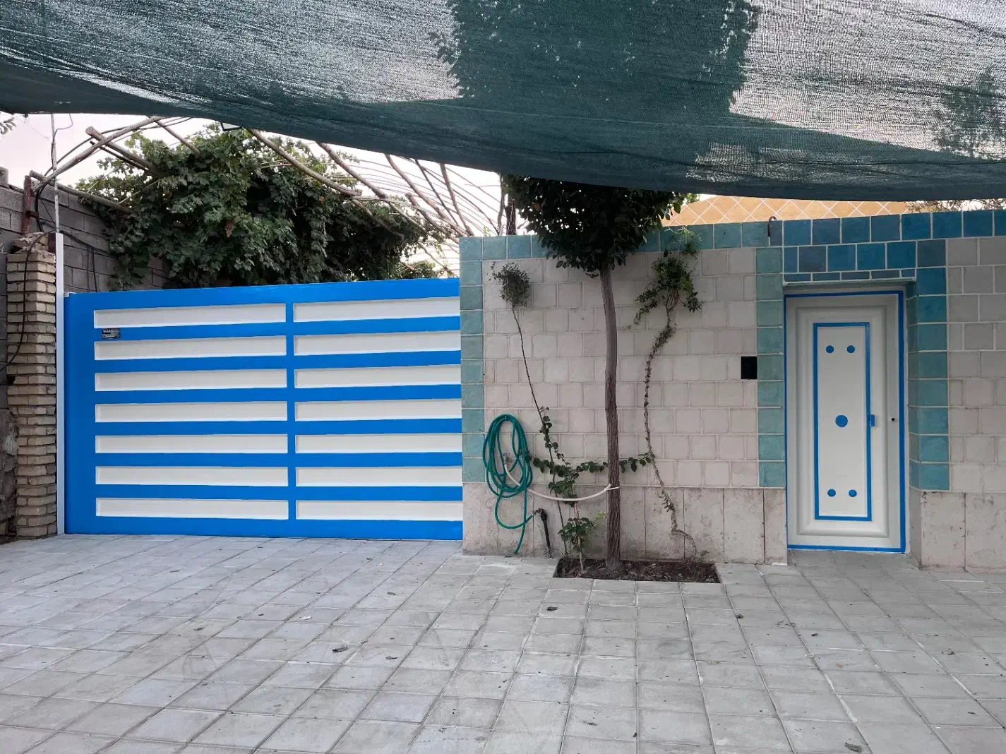 سنگ فرش (موزائیک پلیمری) ویلایی|مصالح و تجهیزات ساختمان|کاشان, قطب راوندی|دیوار