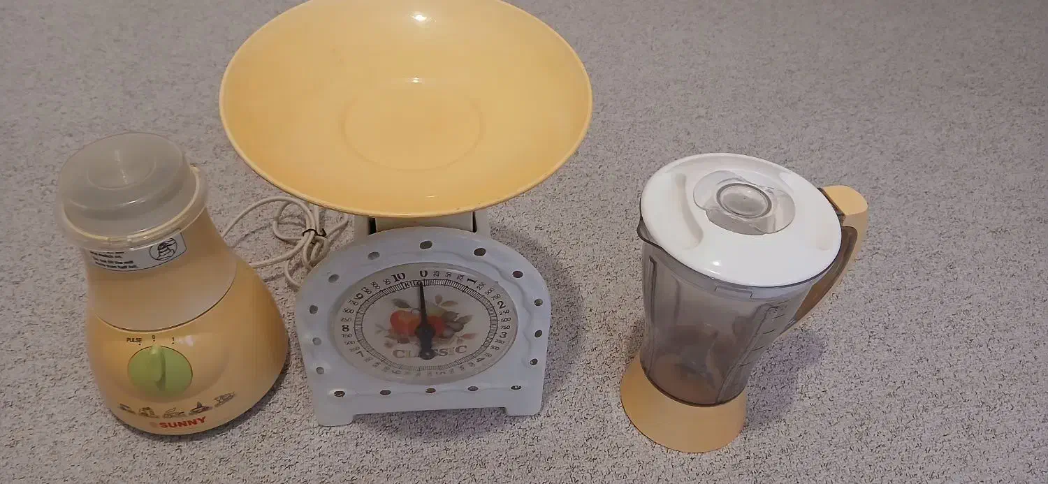 مخلوط کن و آسیاب با ترازوی آشپزخانه|خردکن، آسیاب، غذاساز|تهران, تهرانپارس جنوبی|دیوار