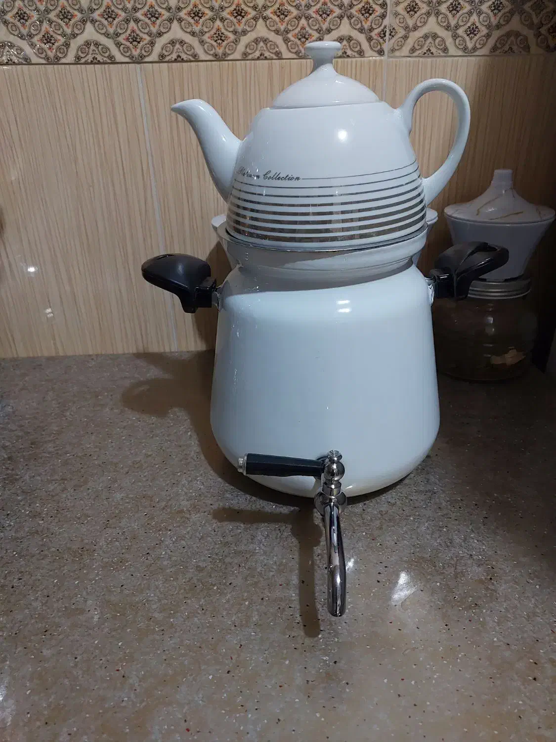 ست کتری و قوری|قوری، کتری، قهوهساز دستی|بانه, |دیوار