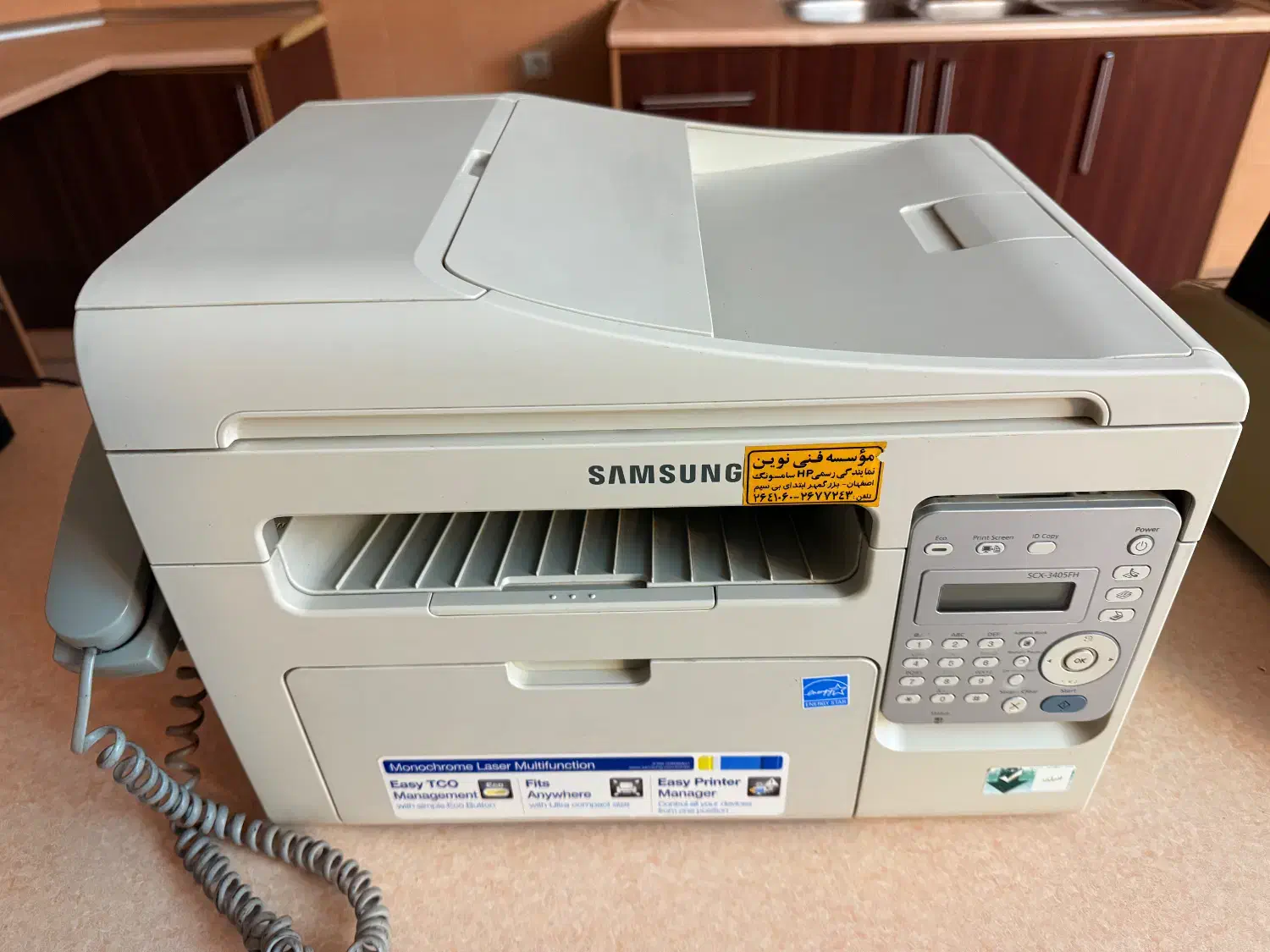 پرینتر چندکاره لیزری سامسونگ مدل SCX-3405HW|پرینتر، اسکنر، کپی، فکس|اصفهان, ملکشهر|دیوار