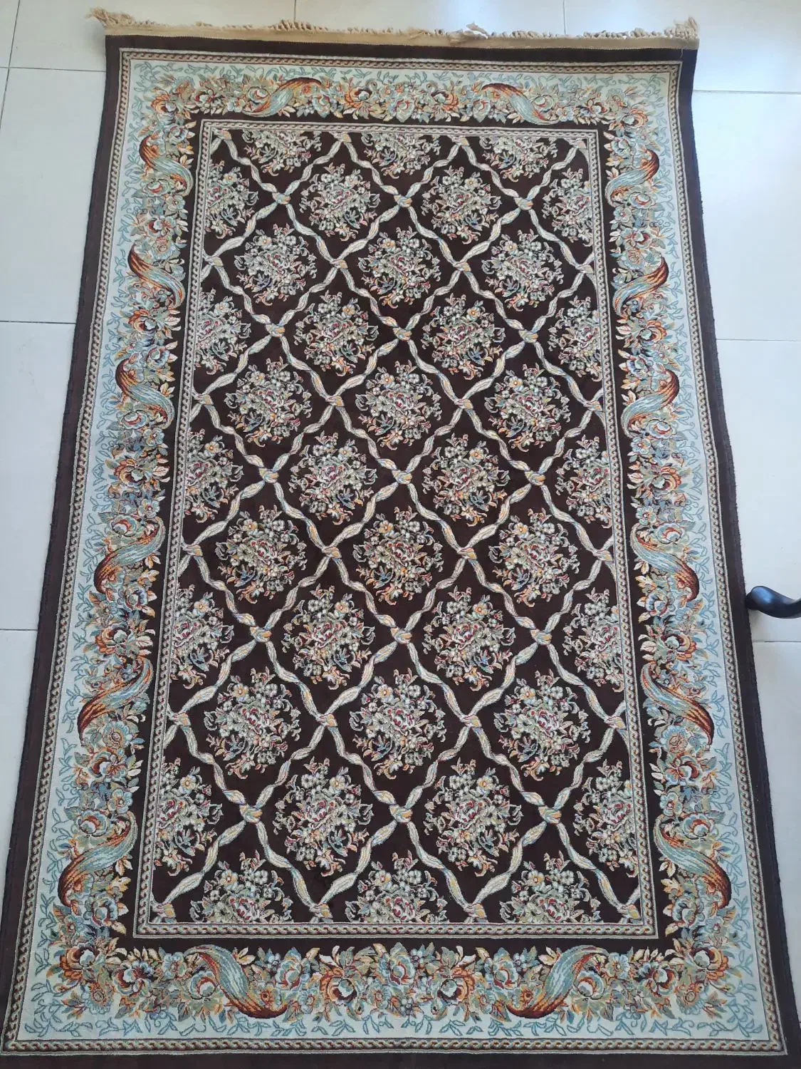 ۲ تخته فرش ماشینی کرامتیان تازه شسته شده|فرش|تهران, گلستان (شهرک راه آهن)|دیوار