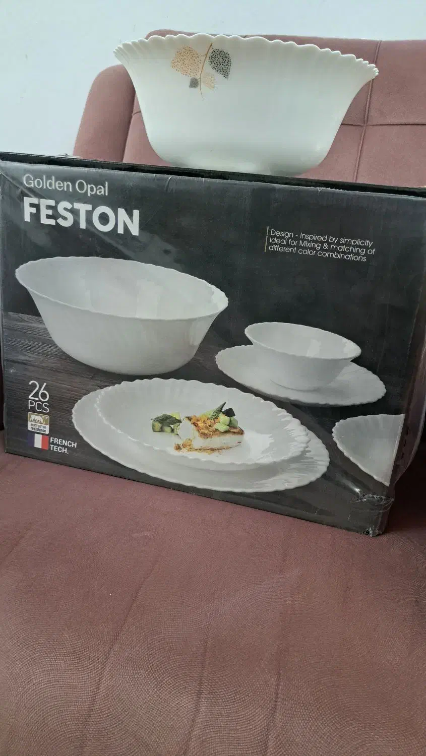 سرویس ۶نفره ۲۶ پارچه آر‌کوپال FESTOzN|ظروف سرو و پذیرایی|تبریز, |دیوار