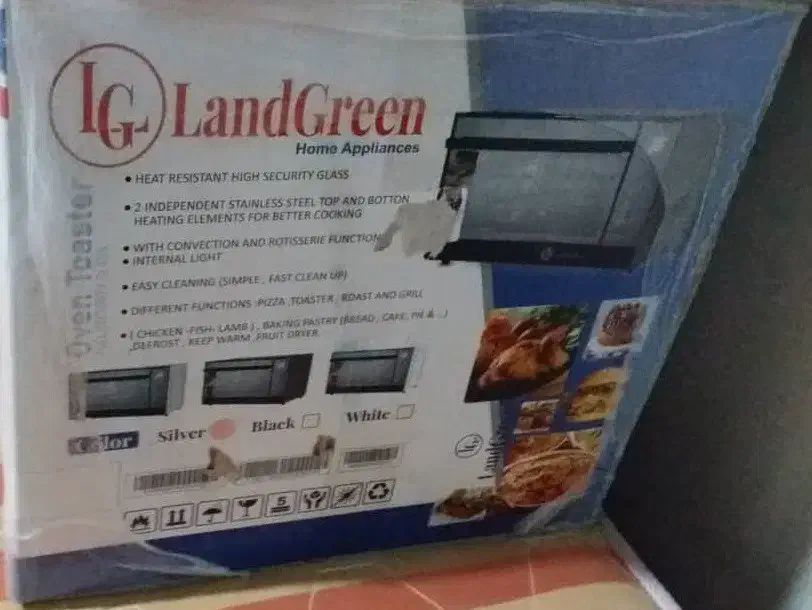 فروش آون توستر نو لند گرین|اجاق گاز و لوازم برقی پختوپز|تهران, مرزداران|دیوار