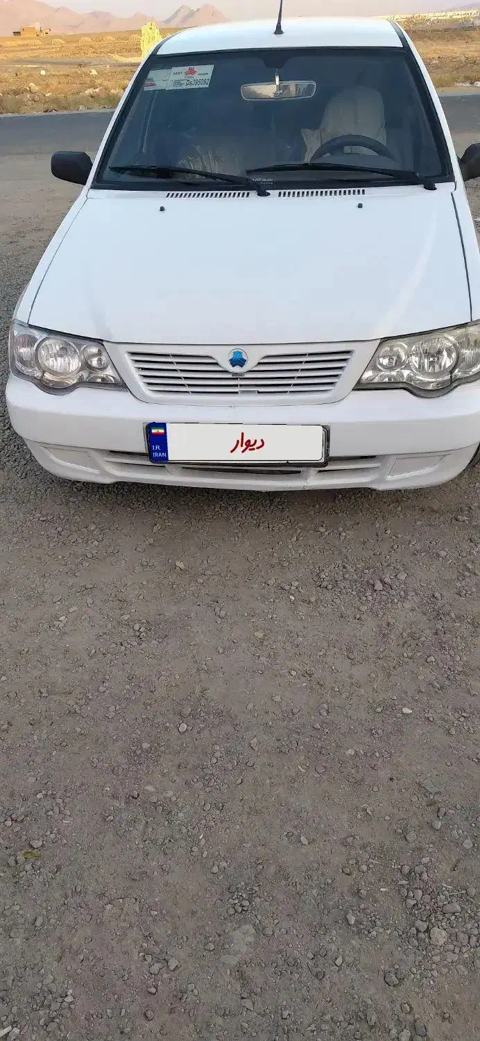 پراید۱۱۱سفیدتمیزعروسک درحدمدل اخر۹۶|خودرو سواری و وانت|تربت‌حیدریه, یحیی آباد|دیوار