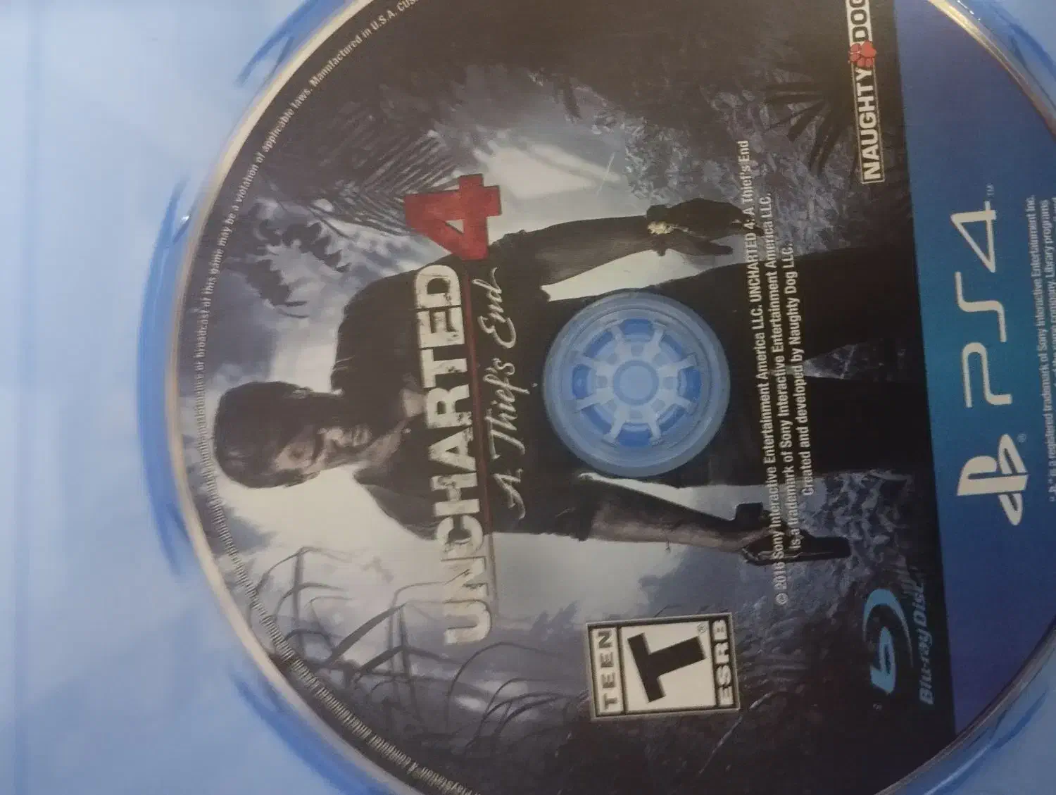 دیسک بازی انچارتد 4 ps4.ps5|کنسول، بازی ویدئویی و آنلاین|شیراز, معالی‌آباد|دیوار