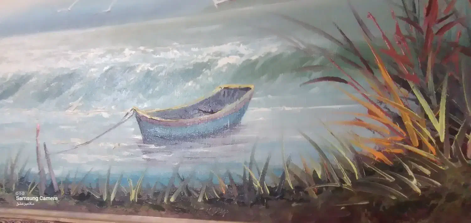 تابلو نقاشی منظره|تابلو، نقاشی، عکس|مشهد, شهید شهریاری|دیوار