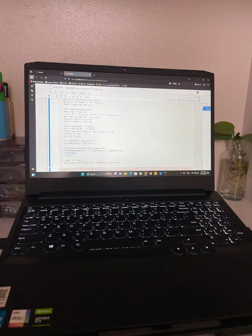 لپتاپ lenovo ideapad gaming 3|رایانه همراه|رفسنجان, |دیوار