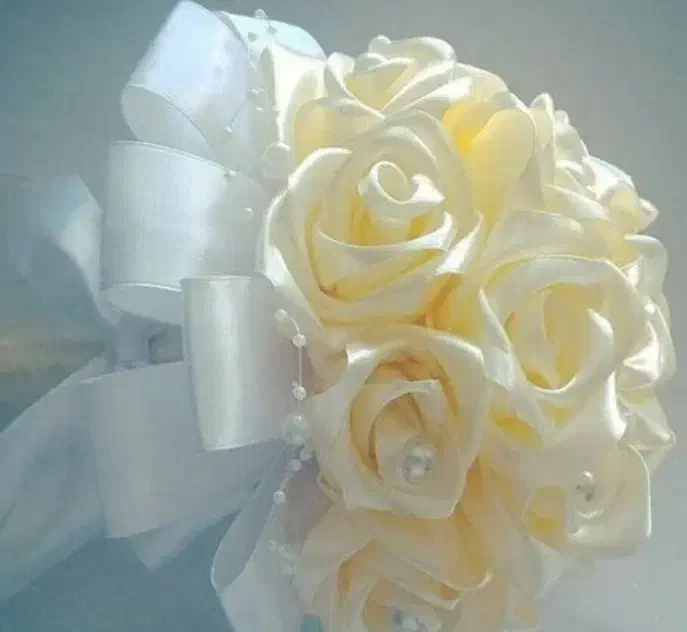 دسته گل عروس و برا کادویی|گل مصنوعی|ارومیه, |دیوار