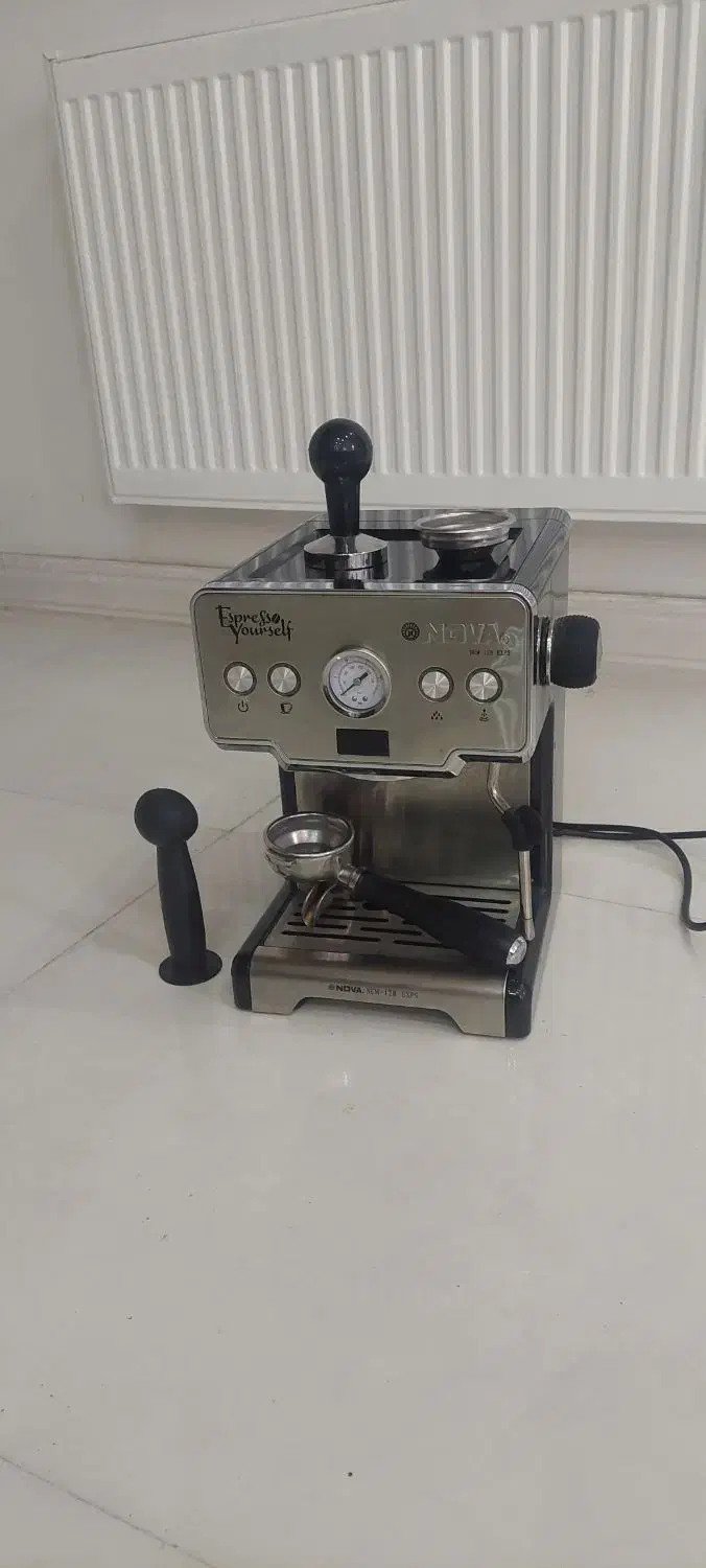 فروش دستگاه قهوه ساز نیمه صنعتی نوا 128|سماور، چای‌ساز، قهوه‌ساز|تنکابن, |دیوار