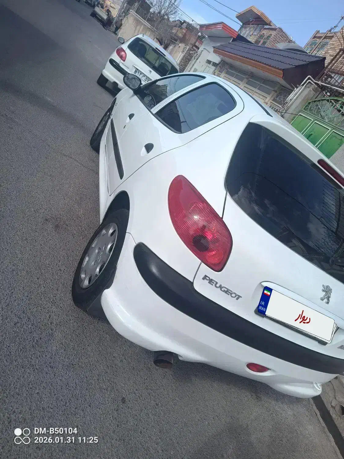 پژو206تیپ2 مدل1401|خودرو سواری و وانت|قم, ولیعصر|دیوار