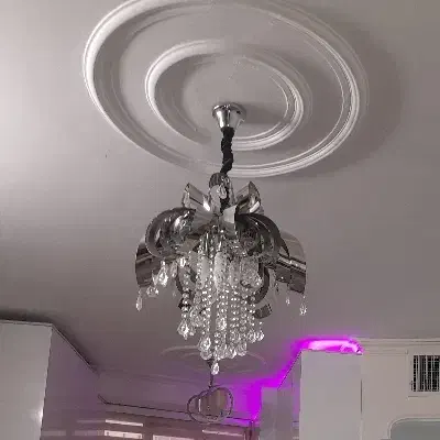 لوستر طرح گل|لوستر و چراغ آویز|تهران, دکتر هوشیار|دیوار