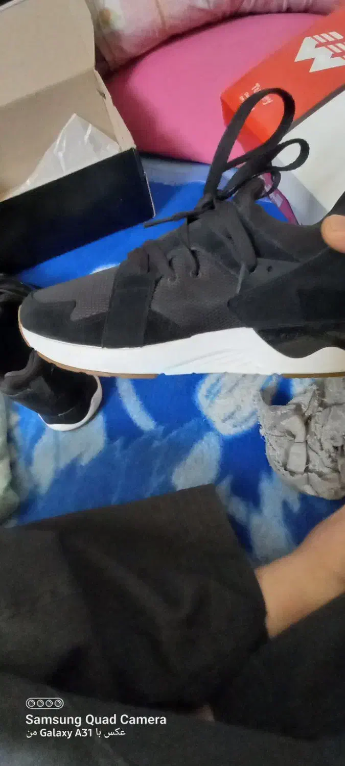 کفش‌اسیکس‌اکبند‌‌‌‌‌سایز‌۴۲|کیف، کفش، کمربند|خوی, |دیوار